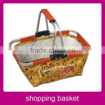 Dismountable foldable vegetable carry basket