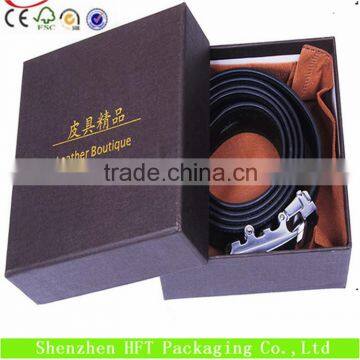 Supported Custom Wholesale Luxury belt packaging box