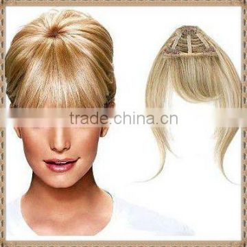 New fashion cheap price fringe bangs human hair products