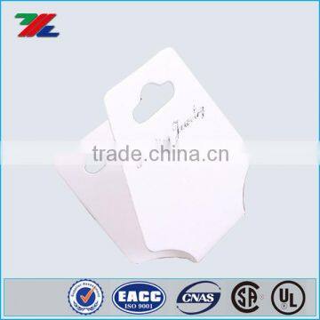 Custom printed high quality necklace display card, header card, paper card