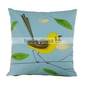 Bird Print Cushion