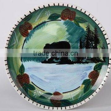 Chinese antique reproduction ceramic plate