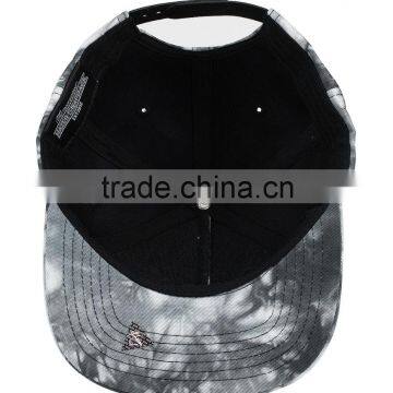 Fashion Metal Plate Tie Dyed Snapback Cap photo-6