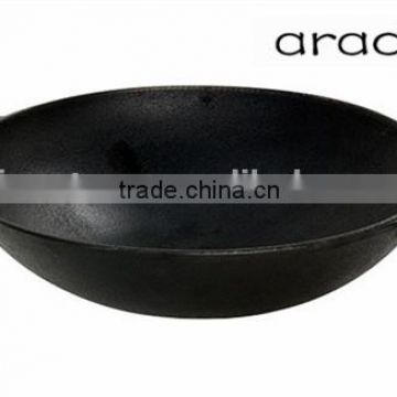 Japanese cast iron wok