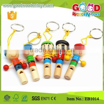 5Design Promotion Gift Cheap Hardwood Whistle Toys for baby