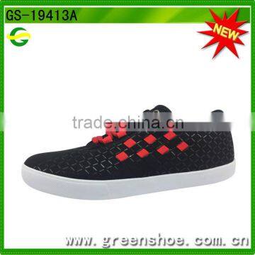 Factory supply low heel flat sole male casual shoes