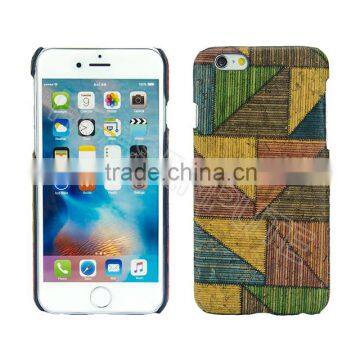 Fashional Geometric Wooden Phone Case for iPhone 6s Mobile Phone Case