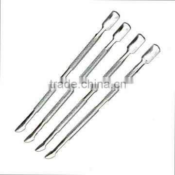 Full Metal Cuticle Pusher Nail Art Equipment Perfect Care Nails Pusher Pushers Stainless Steel Nail Tools photo-4