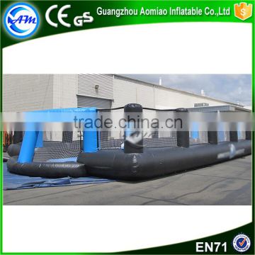 Hot black inflatable football ground,inflatable football pitch for sale                        
                                                                                Supplier's Choice