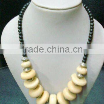Bone beads fashion necklace