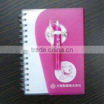 PP spiral Notebook pp coil notebook