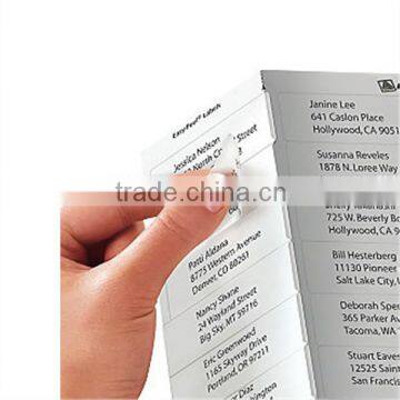 dongguan high quality clear labels