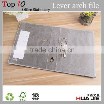 PVC material and folder shape lever arch binding folder file