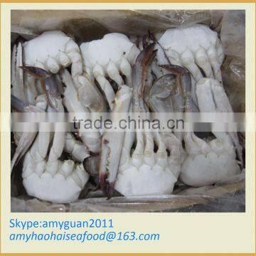 Frozen cut crab with claw