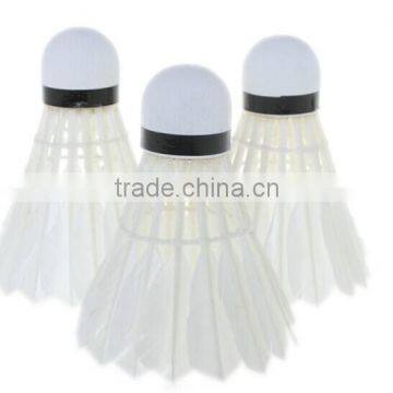 12Pcs Durable Duck Feahter Shuttlecock Badminton For Training photo-4