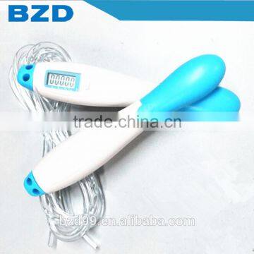 Sport Fitness Accessory PVC Electric Digital Skipping Rope Meter Counter