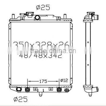 Auto Radiator(suitable For: Mira 90-/Move/Opti AT)