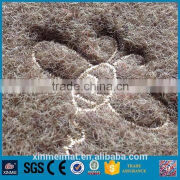 Best Selling embroidery plastic carpet floor price per meter