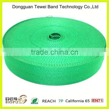 customized colored polyester webbing for shoe made in china