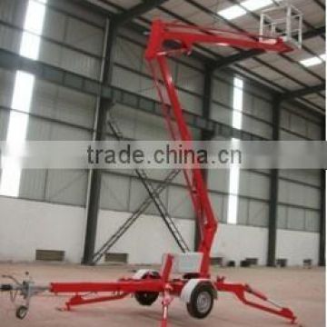 self propelled articulating man lift aerial working platform