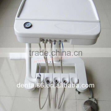 Dental Supply Mobile Dental Cart With Oil Free Air Compressor