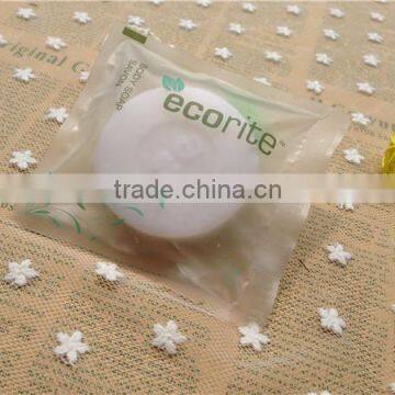 Hot sale hotel soap with eco wrapper