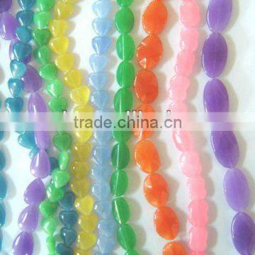 Hot seller dye blue jade 10*14mm teardrop jewelry