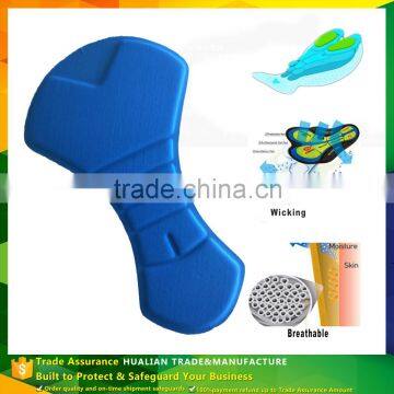 hot sell blue triangle bicycle cushion