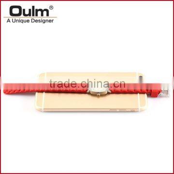 2015 Oulm Ultrathin Ladies Watch, Ultrathin Case Watch, Ultrathin Silicon Watch China Supplier photo-4