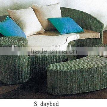 rattan wicker ourdoor leisure S daybed