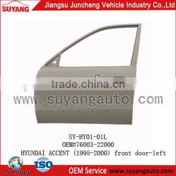 Hot sale metal SUYANG Hyundai front door car auto parts market