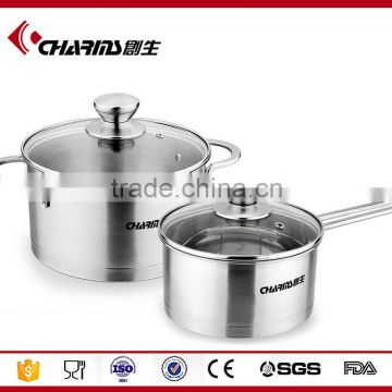 Sandwich Surgical Palm Restaurant Stainless Steel Cookware Set Non Stick