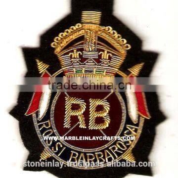 Hand Embroidered Badges, Patches, Garments Labels