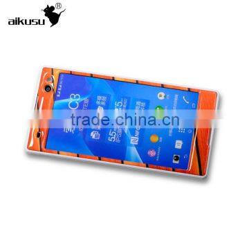 creative design clear luxury crystal case for Sony C3