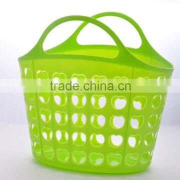 New hot sale Green storage Plastic luandry basket