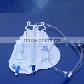 200+2000ml Medical Urine Meter Bag with drip chamber