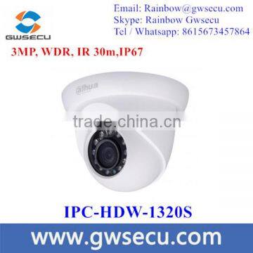 dahua 3mp ip ir mini dome camera ipc cctv camera system image recognition camera