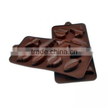 Non-stick 8 Holes Silicone Chocolate Molds