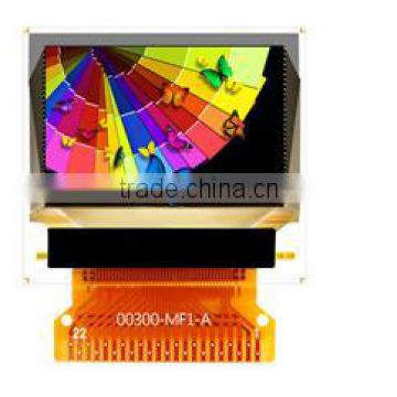 1.3" Inch lcd watch display white color OLED Display UNOLED50040