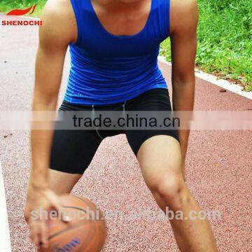 Top quality low price sublimation compression shirt vest men