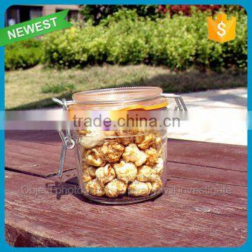 Hot sale 200ml airtight glass jar food storage jars glass mason jar wholesale