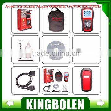 Wholesale Autel AutoLink AL519 Next Generation OBD II and CAN Scan Tool AutoLink AL 519 Code Scanner Free Shipping