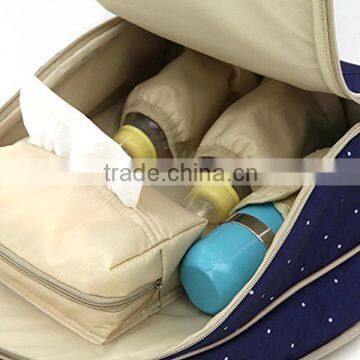Multi Compartment and Pockets Baby Diaper Nappy Changing Backpack Bag photo-6