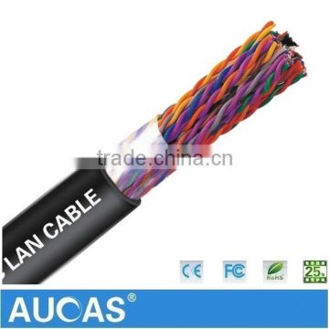 Armoured Multi Pair Cable Cat5 Lan Cable For Outdoor 0.4mm Or 0.5mm Underground Telephone Cable