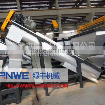 Hdpe Pe Plastic Bottle Flake Recycling Line