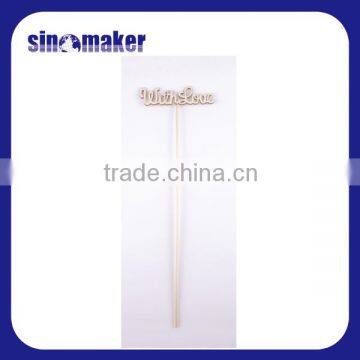 Colorful DIY Wooden Craft Stick