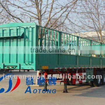 High tensile steel tri-axle livestock trailer
