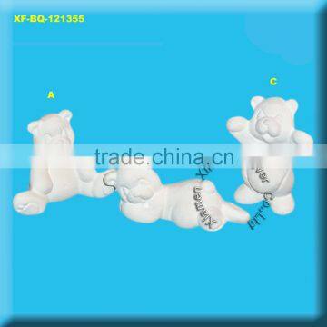 ceramic bisque bear set