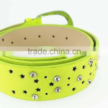 Women'sfashion Women Jeans Rhinestone Belt With Shiny Silver Rhinestone Buckles in Yiwu photo-6