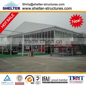 Outdoor Multi-level Double Deck Tent Structures Used For Wedding, Party, Event Function